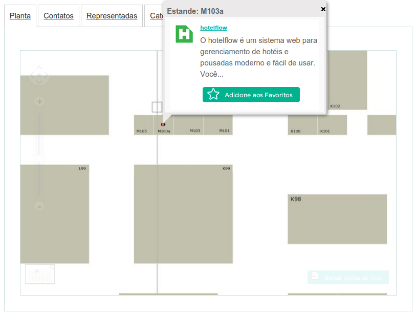 mapa equipotel