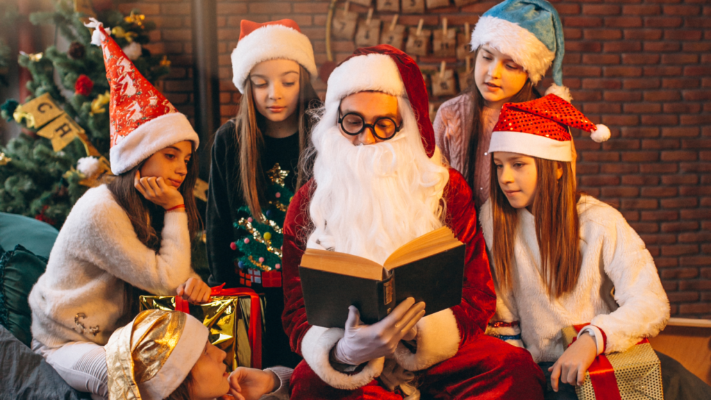 Crianças e Natal no hotel