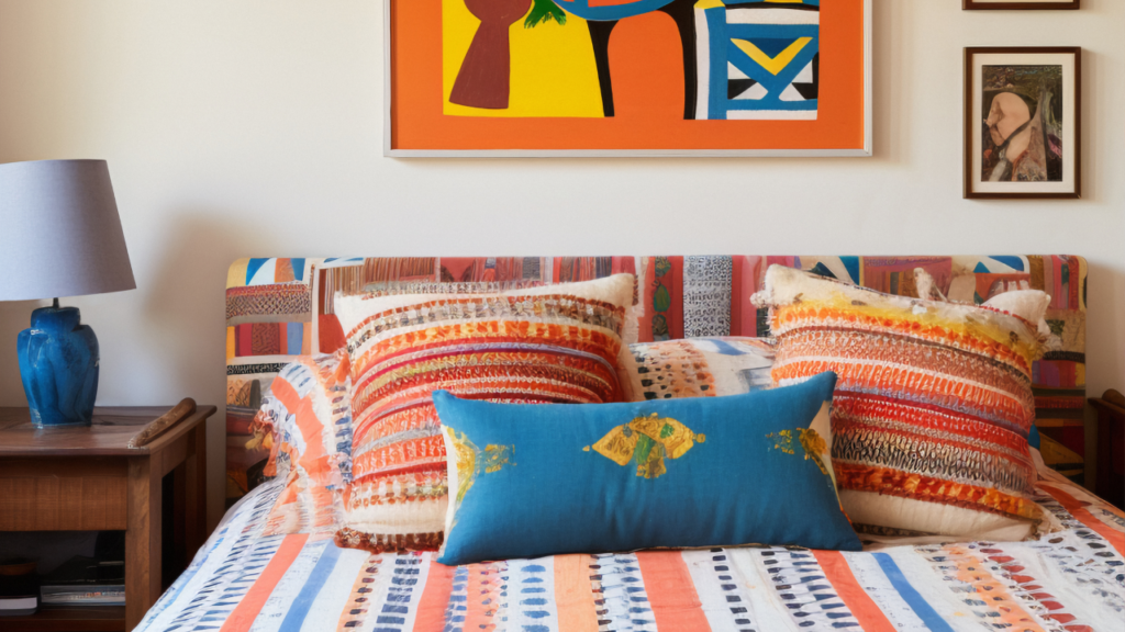 Quarto de hotel vibrante