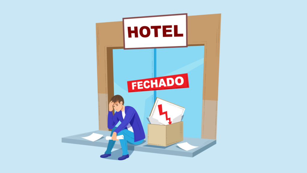 hotel e pousada em crise