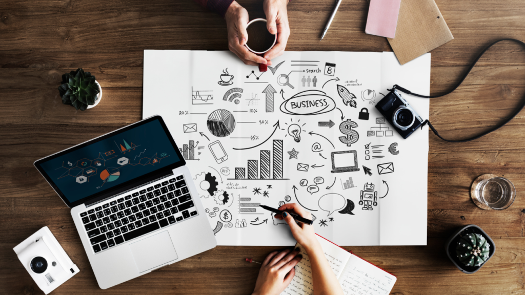 marketing digital em computador