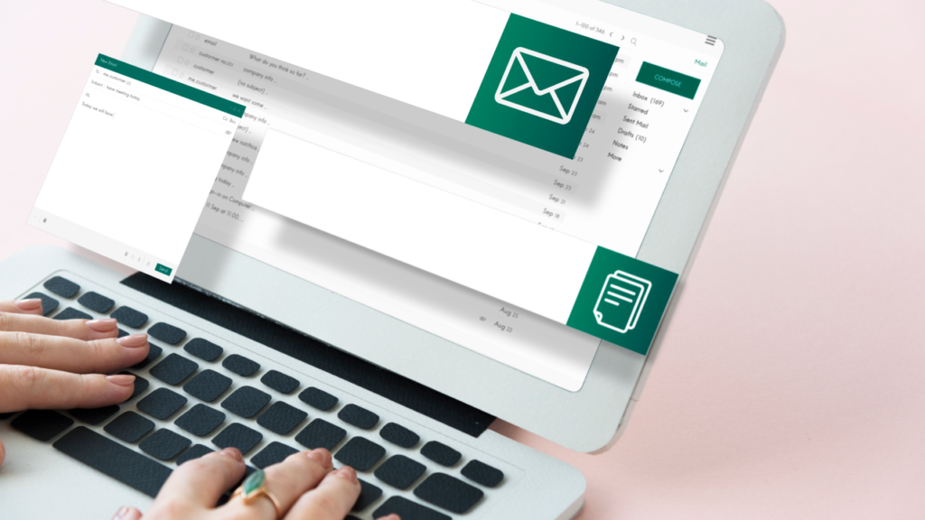 Usuário digitando um email