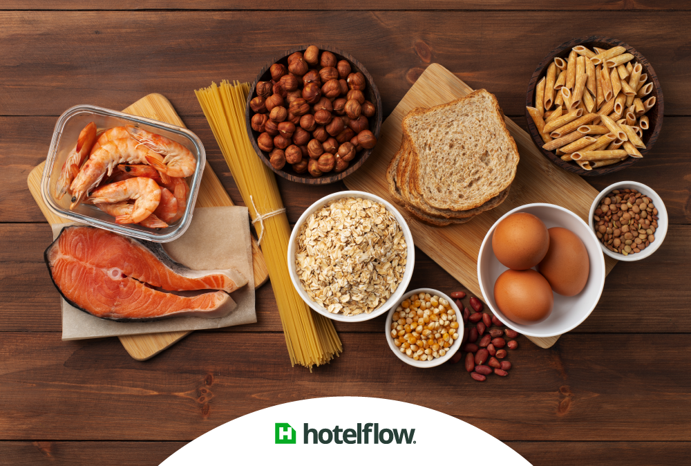 Menu para Hóspedes com Alergias Alimentares